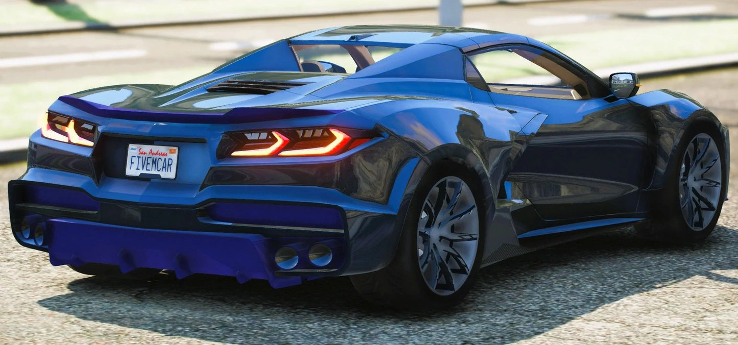 (Debadged) Chevrolet Corvette C8 Widebody Mister | LAxuuR