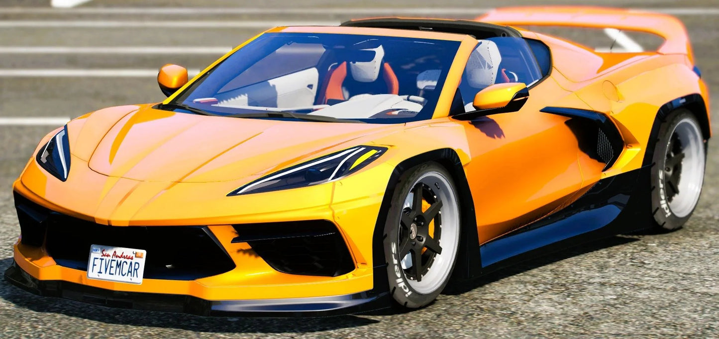 (Debadged) Chevrolet Corvette C8 Rocket Bunny | TaxBoo