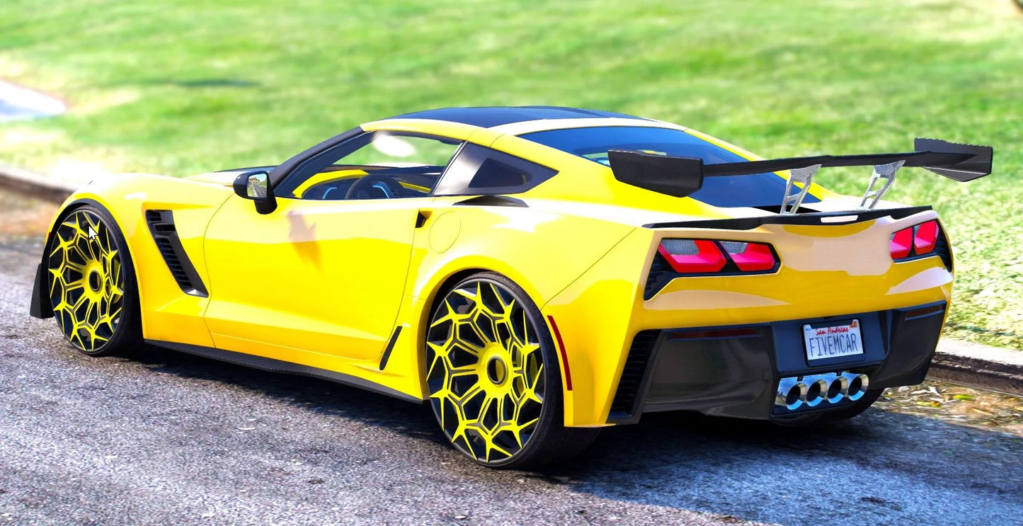 (Debadged) Chevy Corvette Z06 C7R Edition | Trill