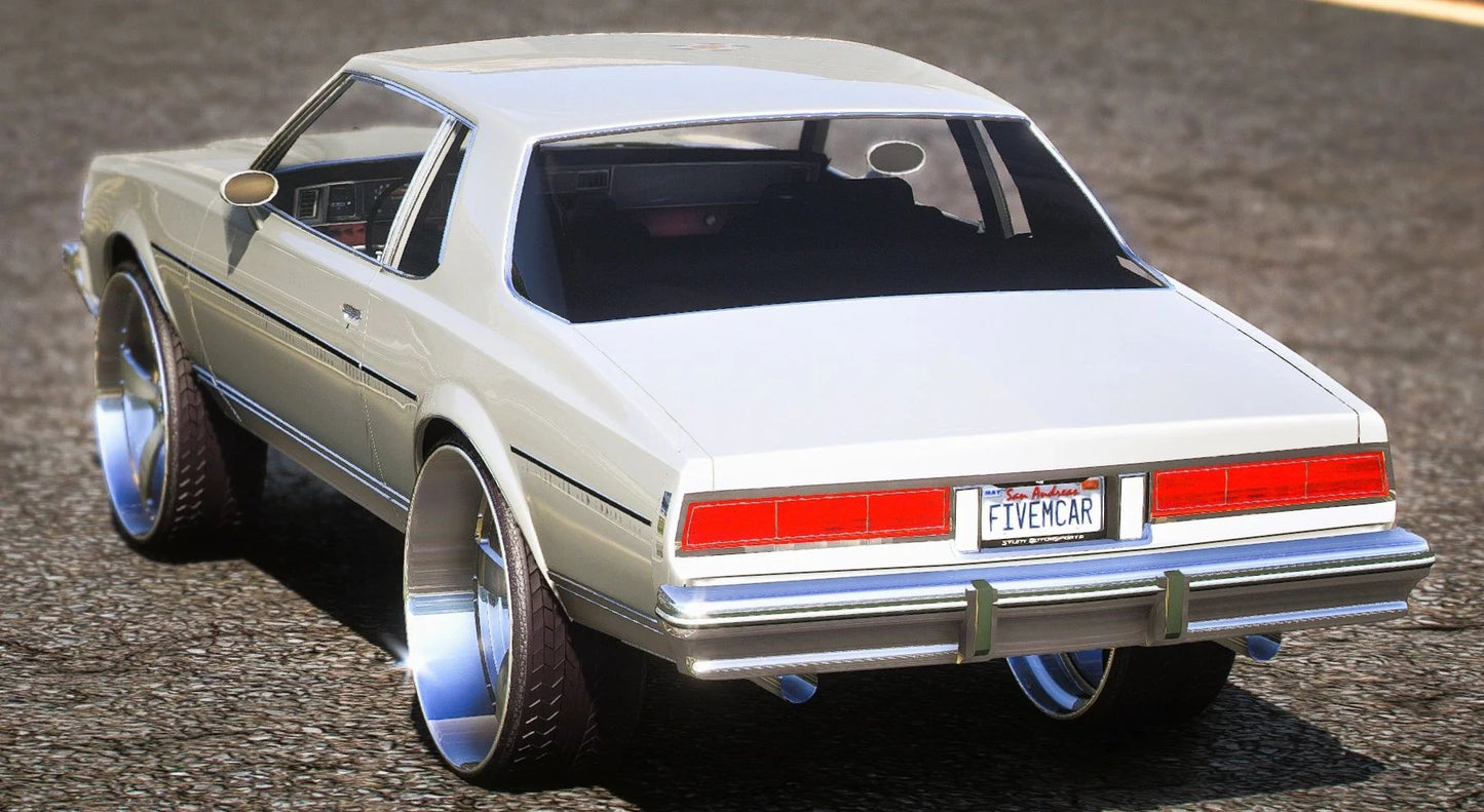 (Debadged) Chevrolet Fleetline Aerosedan 1977 | Flexx Gordon
