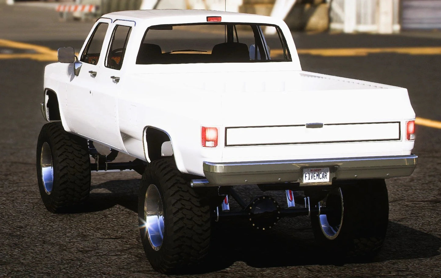 (Debadged) Chevy Silverado Square Body 1986 Lifted | Exotic