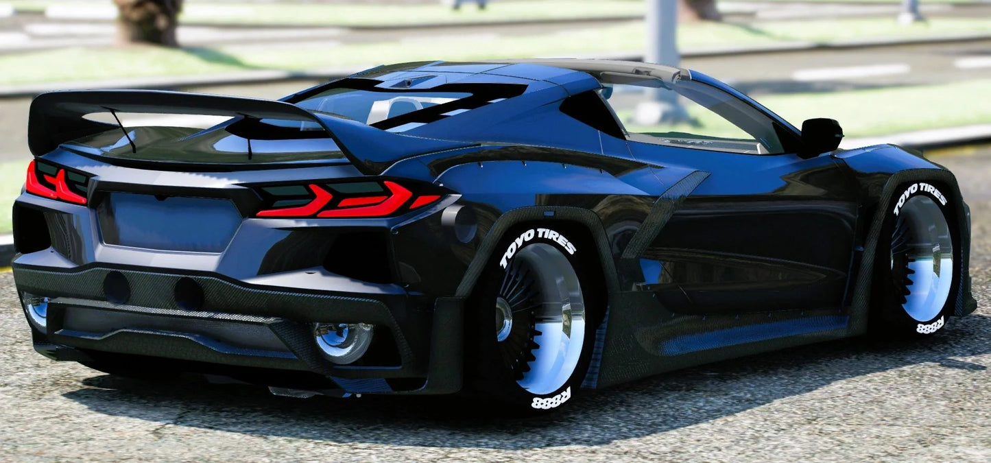 (Debadged) Corvette C8 Mansory | WellBoy
