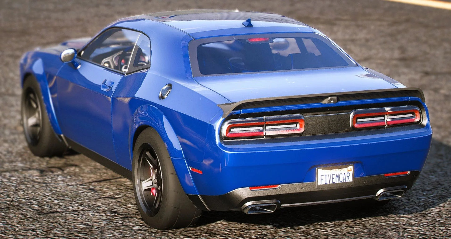 (Debadged) Custom 2023 Dodge Challenger Hellcat Redeye Super Stock 1000HP Hennessy Performance Edition | 4K Customs