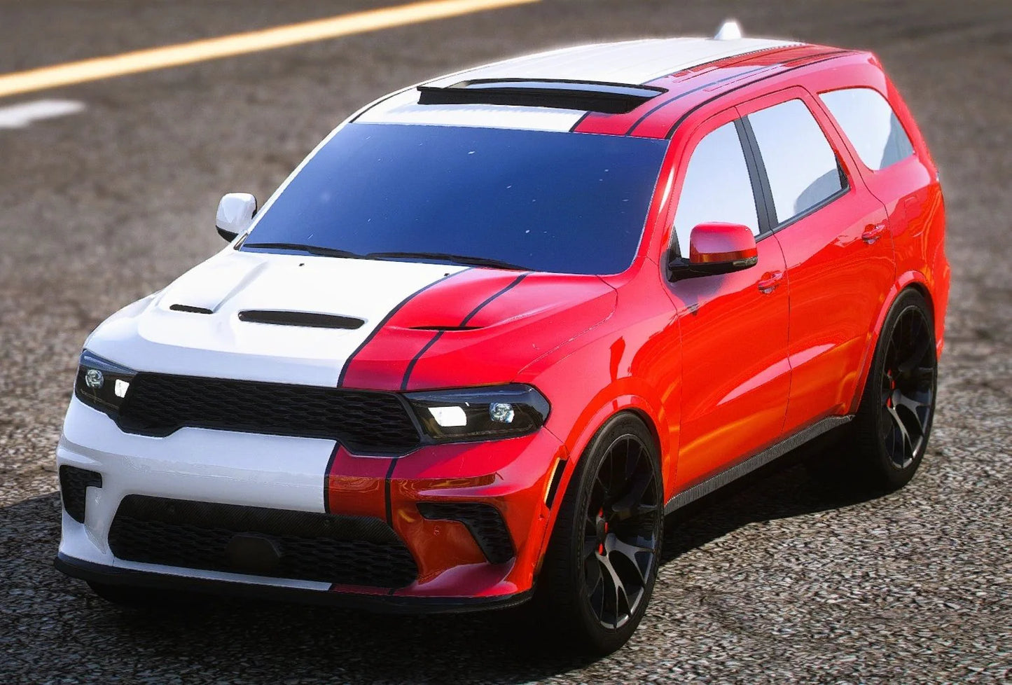 (Debadged) Custom 2021 Dodge Durango 392 Hemi "ryno_345" Replica (6 Seater) | 4K Customs