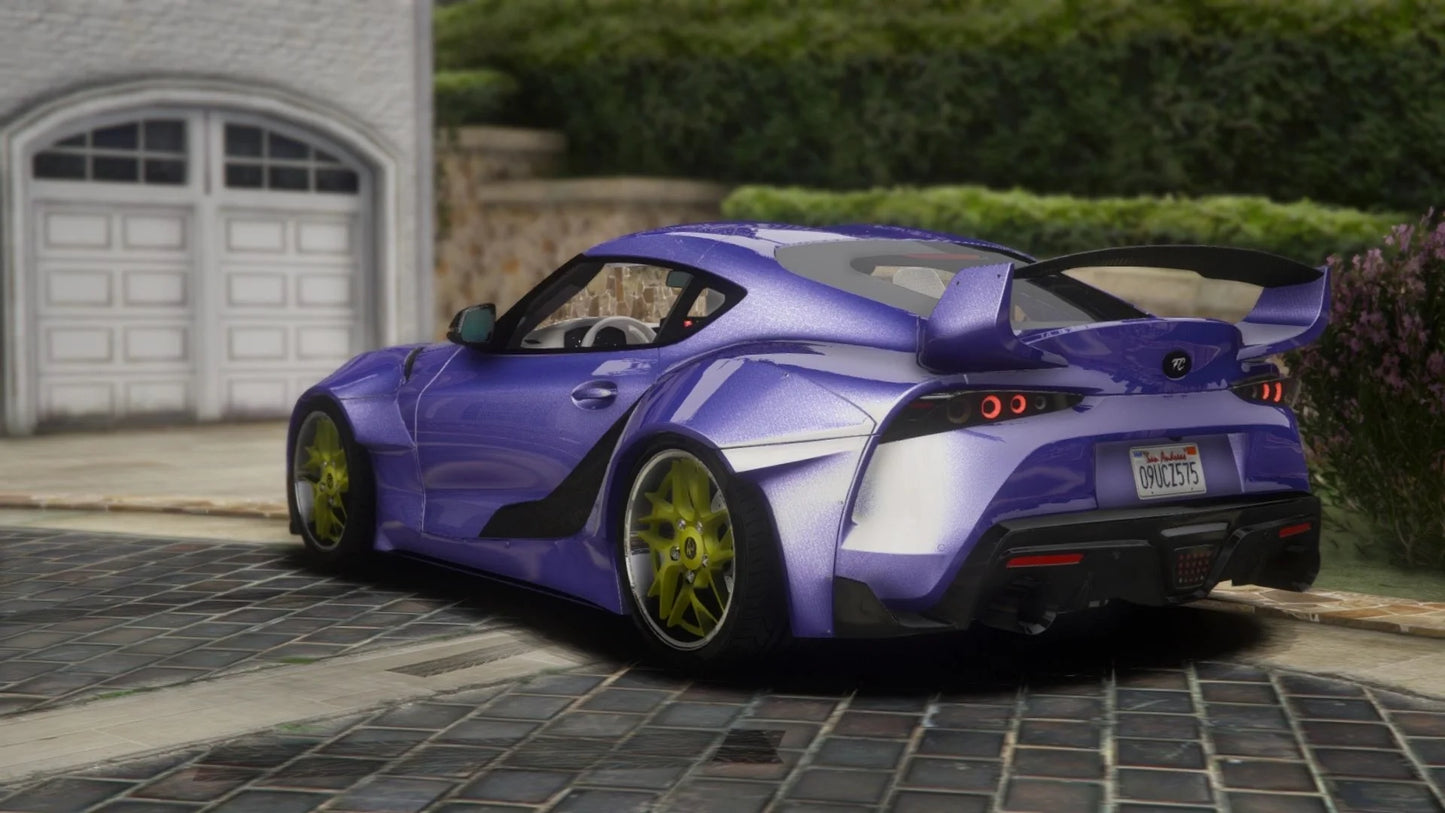 (Debadged) Customs 2020 Toyota Supra A90 Street Hunter Targa Top Twin Turbo | Freebo