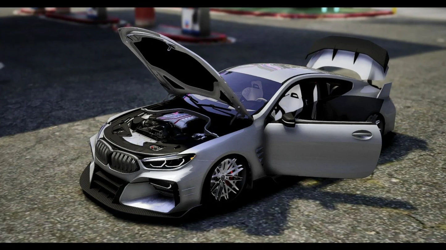(Debadged) Custom BMW M8 Widebody | SCC