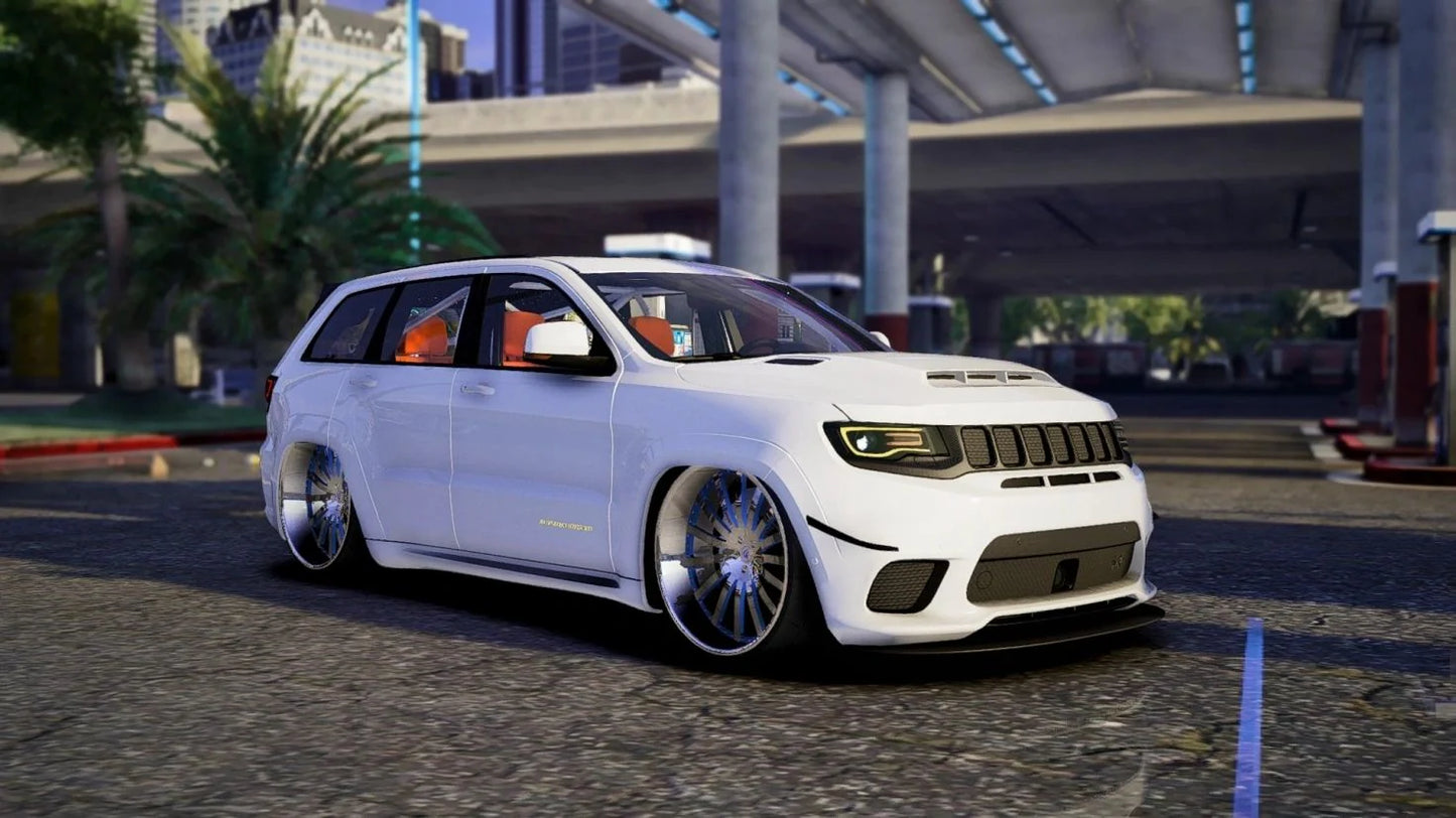 (Debadged) Custom Jeep Grand Cherokee Trackhawk with Sound Box | GC