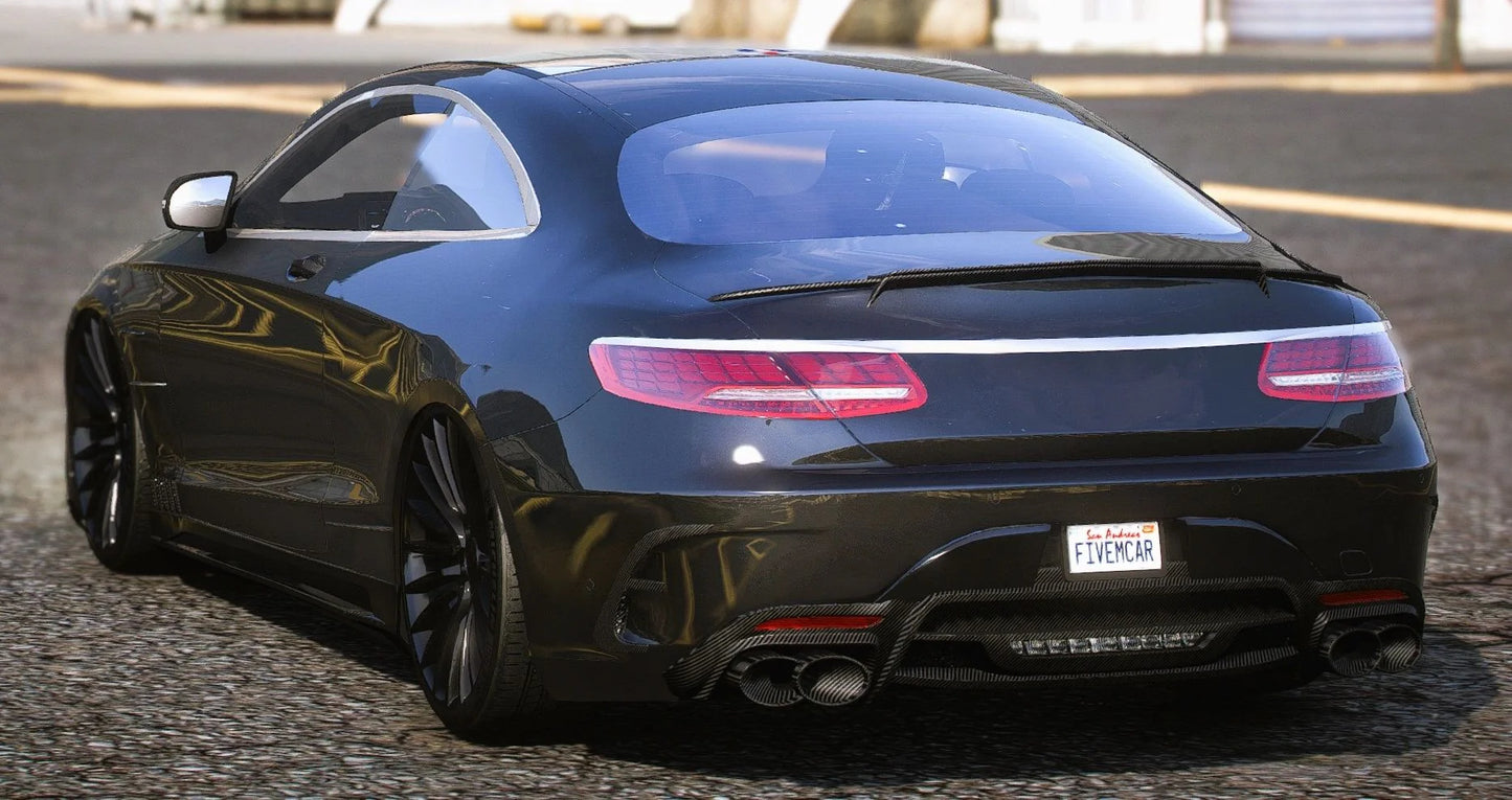 (Debadged) Custom Mercedes Benz S63 Mafia | IY