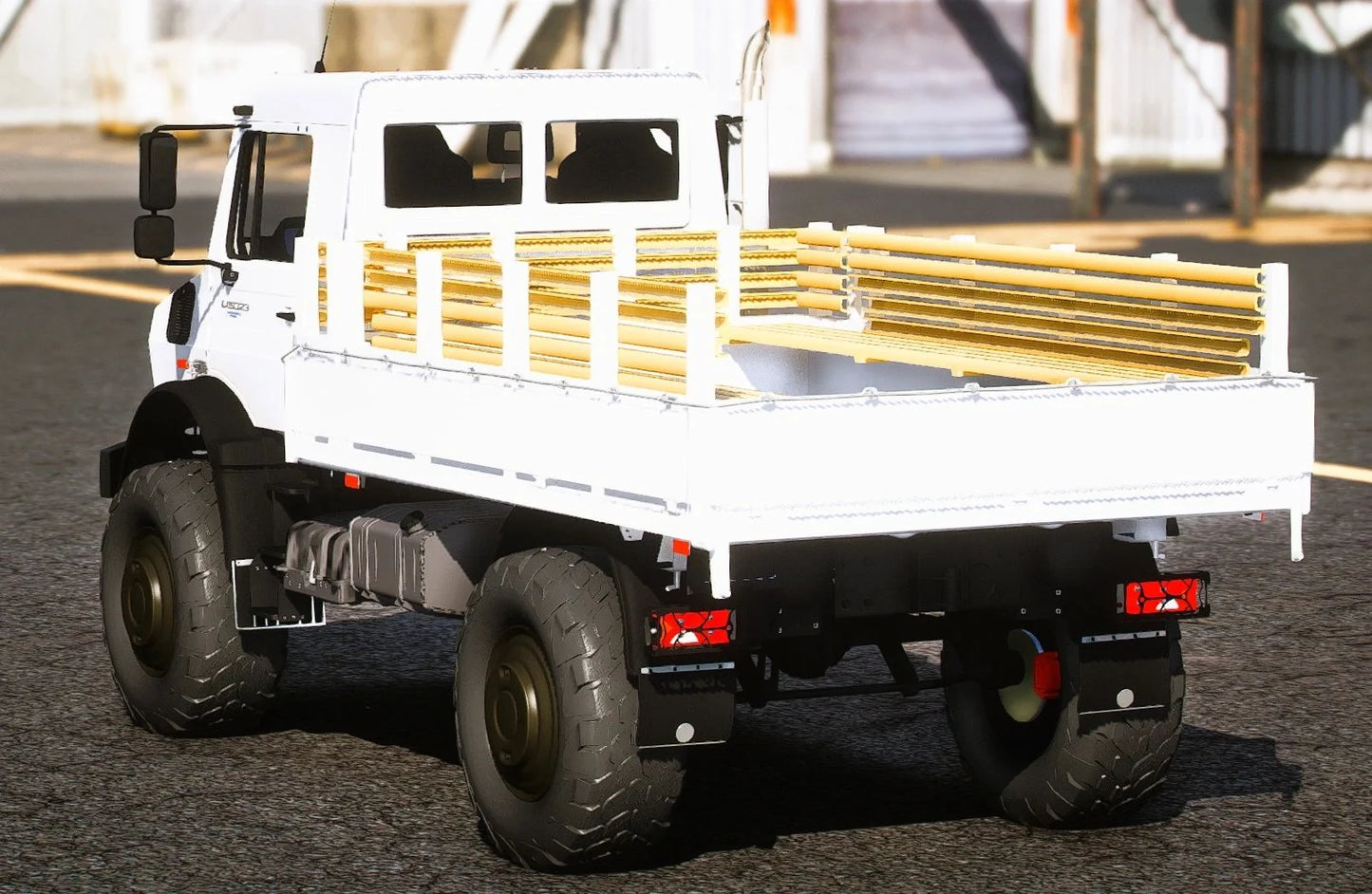 (Debadged) Custom Unimog 10 Seater | Loxin