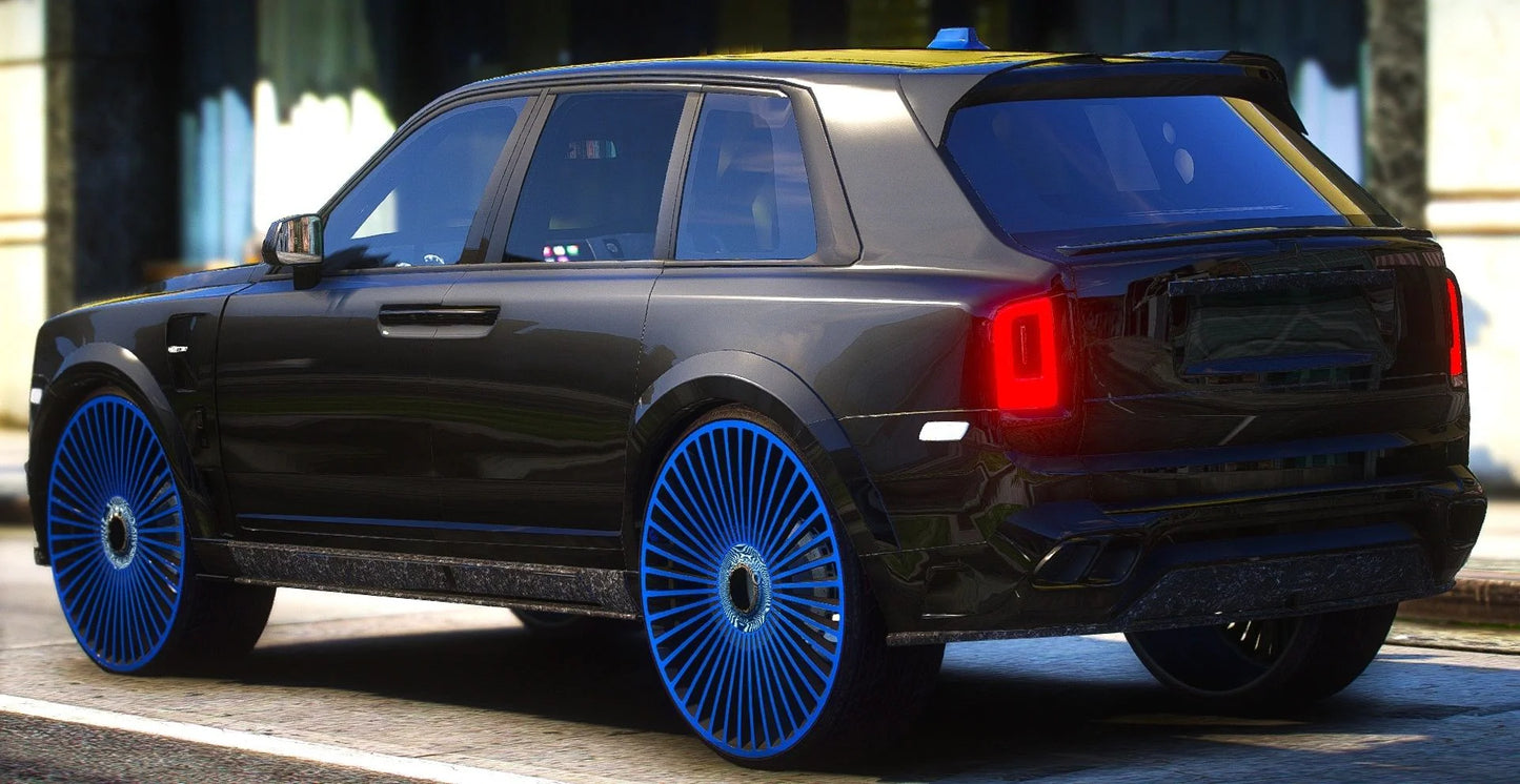 (Debadged) Custom Rolls Royce Cullinan On Forgiatos Drug, Gun & Money | DruCas