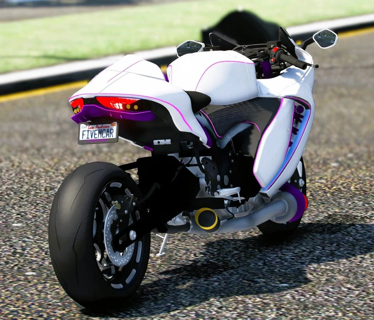 (Debadged) Custom SUZUKI R1300 Hayabusa | Potato Mods