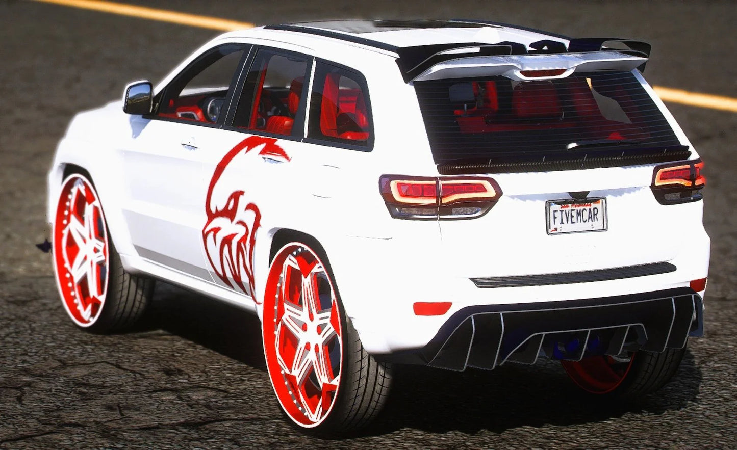 (Debadged) Customs TrackHawk Widebody with Animated Lights | RTG Customz