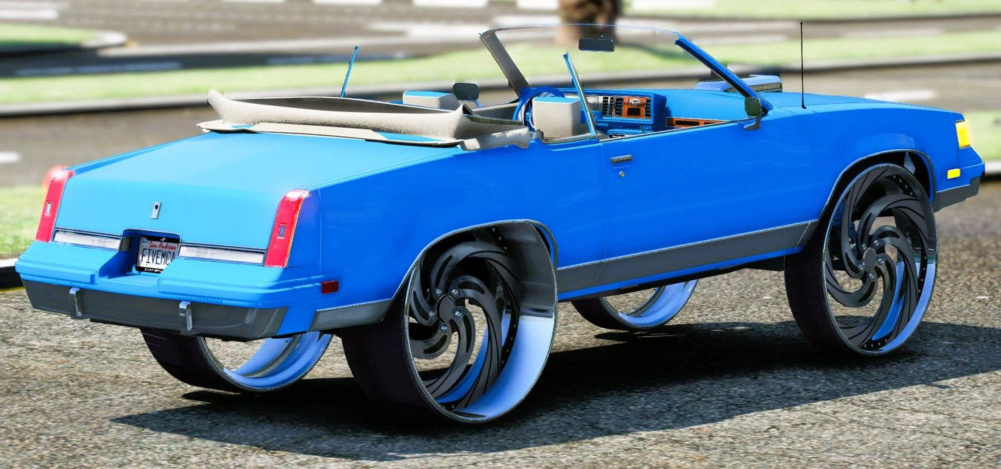 (Debadged) Cutlass Drop Top On Amani Forged | PNUT Customs