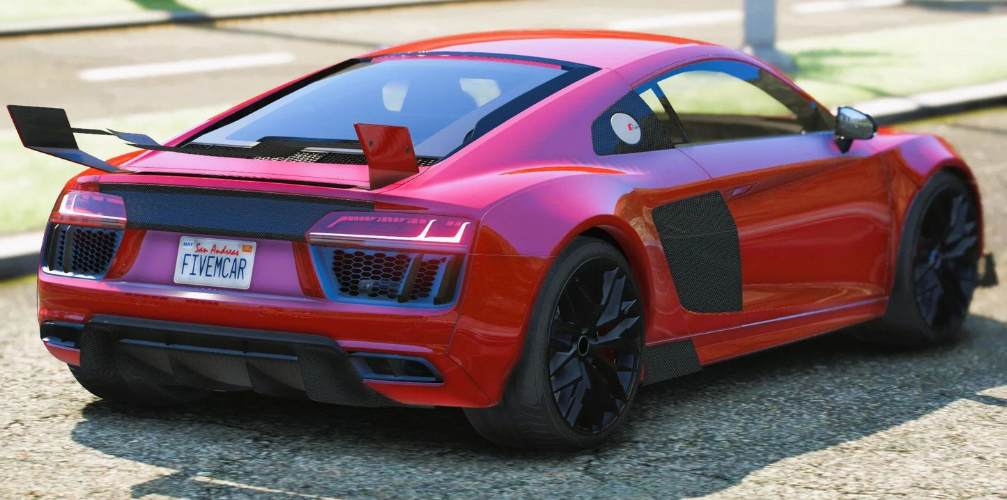 (Debadged) Audi R8 Hycade Design | Zeed