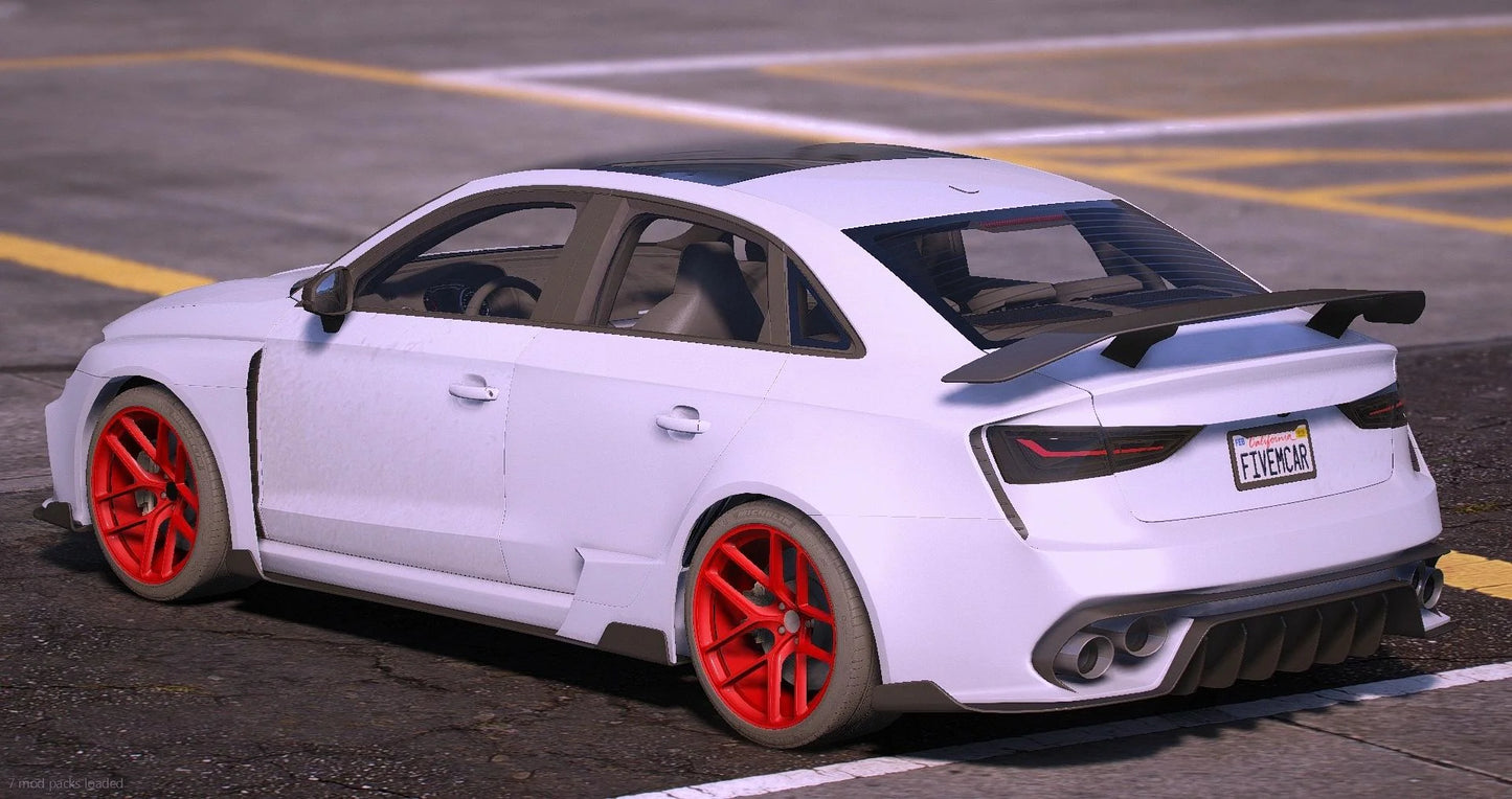 (Debadged) Audi RS3 Prior Design | Carson