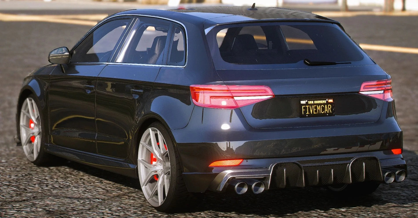 (Debadged) Audi RS3 Sportback | SXXS