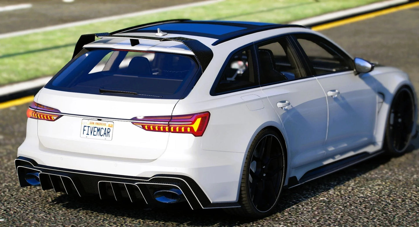 (Debadged) Audi RS6 Avant 2022 Keyvany | Lemon