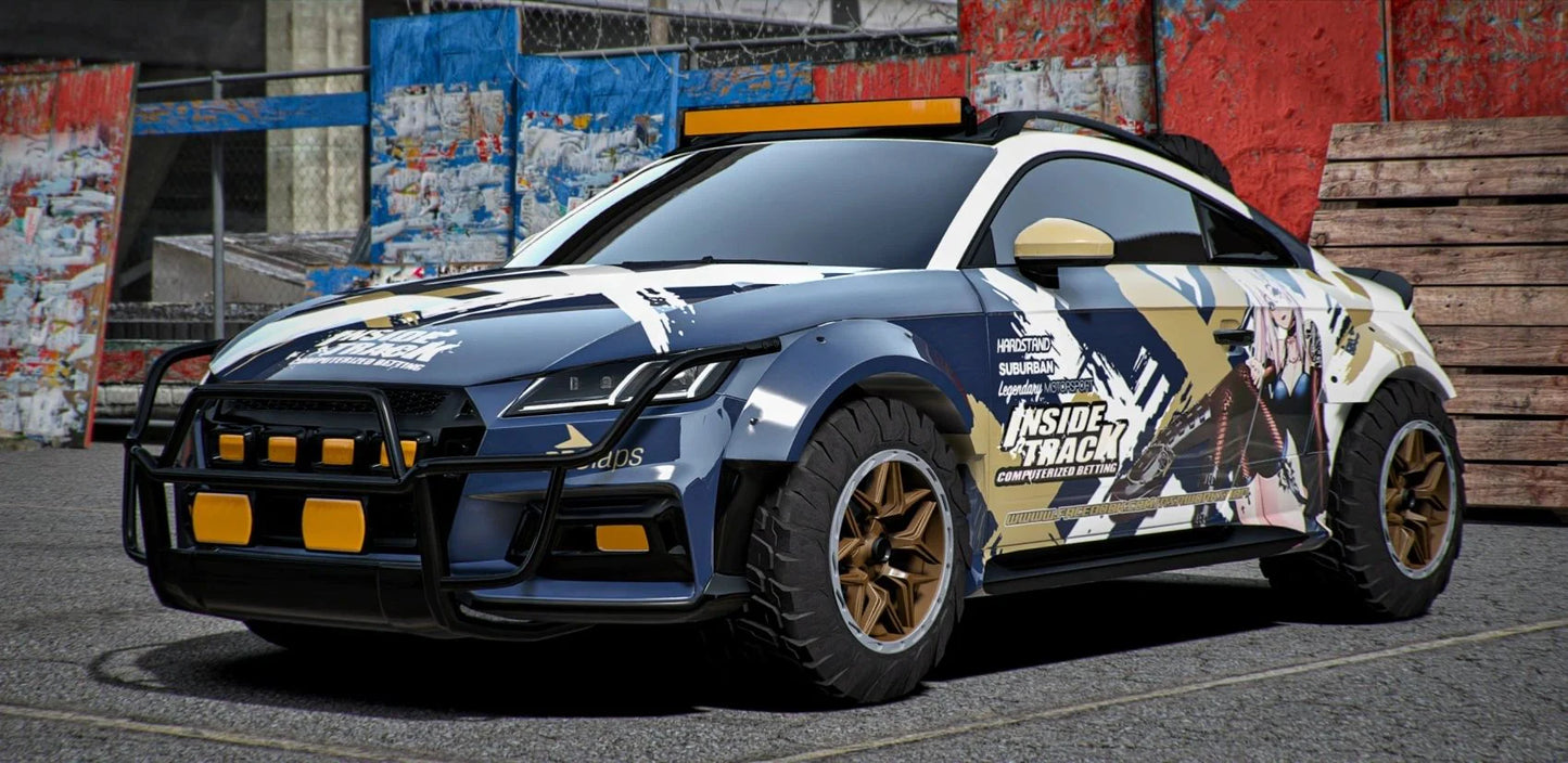 (Debadged) Audi TTRS Safari Edition (2 Liveries) | Adan