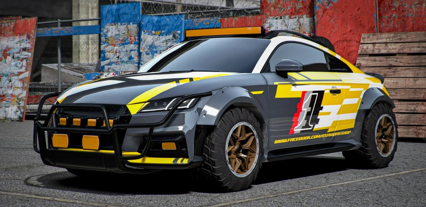 (Debadged) Audi TTRS Safari Edition (2 Liveries) | Adan