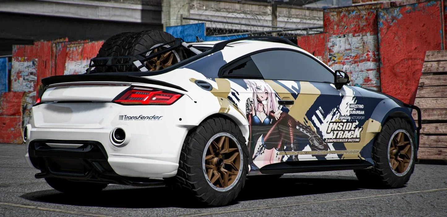 (Debadged) Audi TTRS Safari Edition (2 Liveries) | Adan