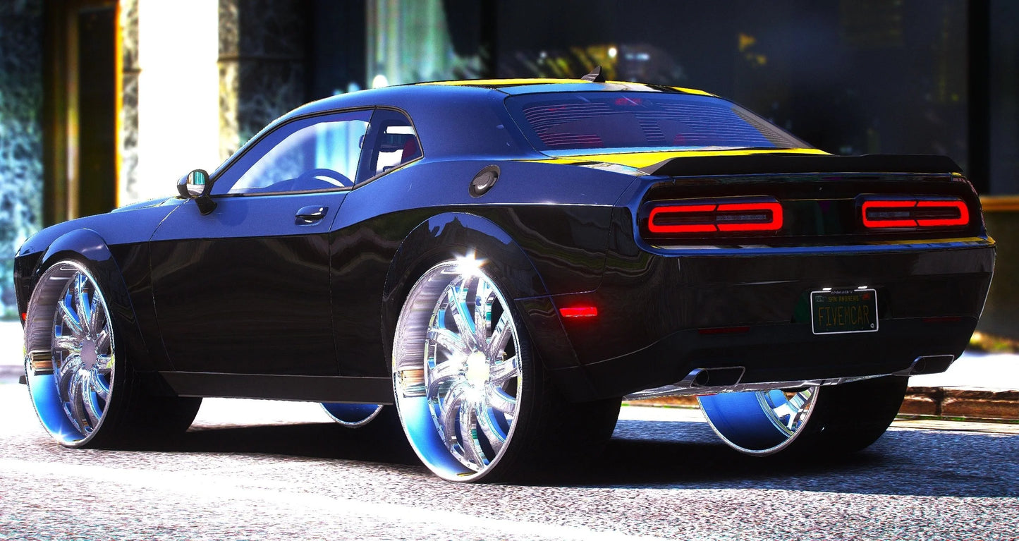 (Debadged) Dodge Challenger Redeye Donk | Donk Builds