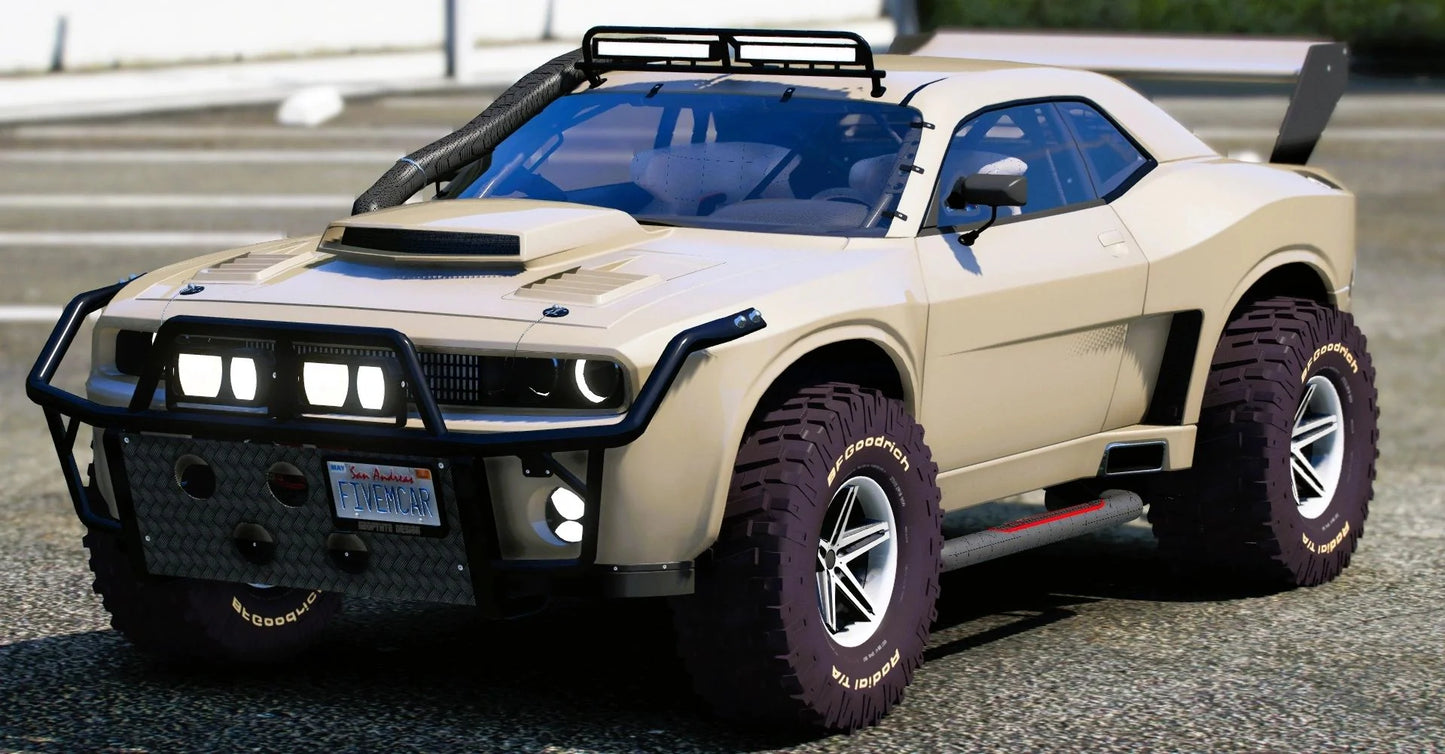 (Debadged) Dodge Challenger SRT RACING 2010 | Vanz123