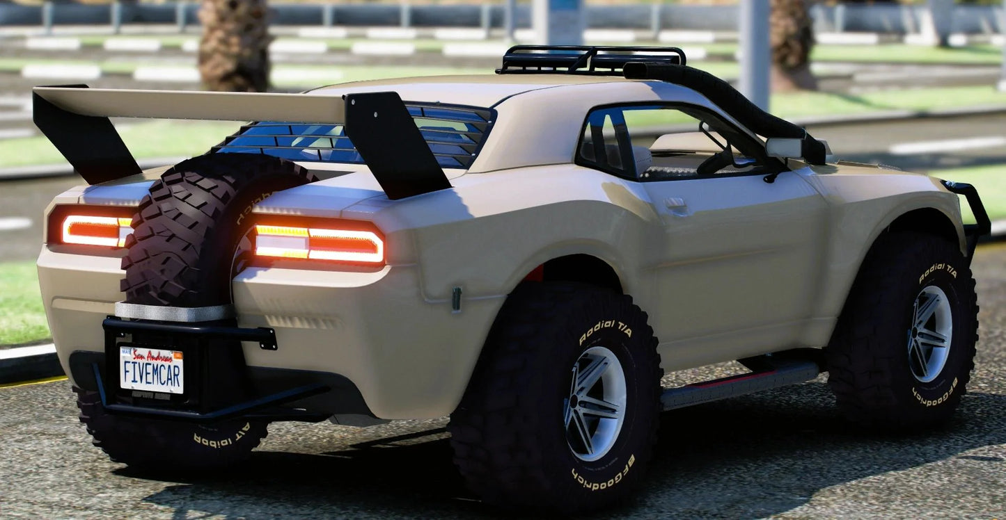 (Debadged) Dodge Challenger SRT RACING 2010 | Vanz123