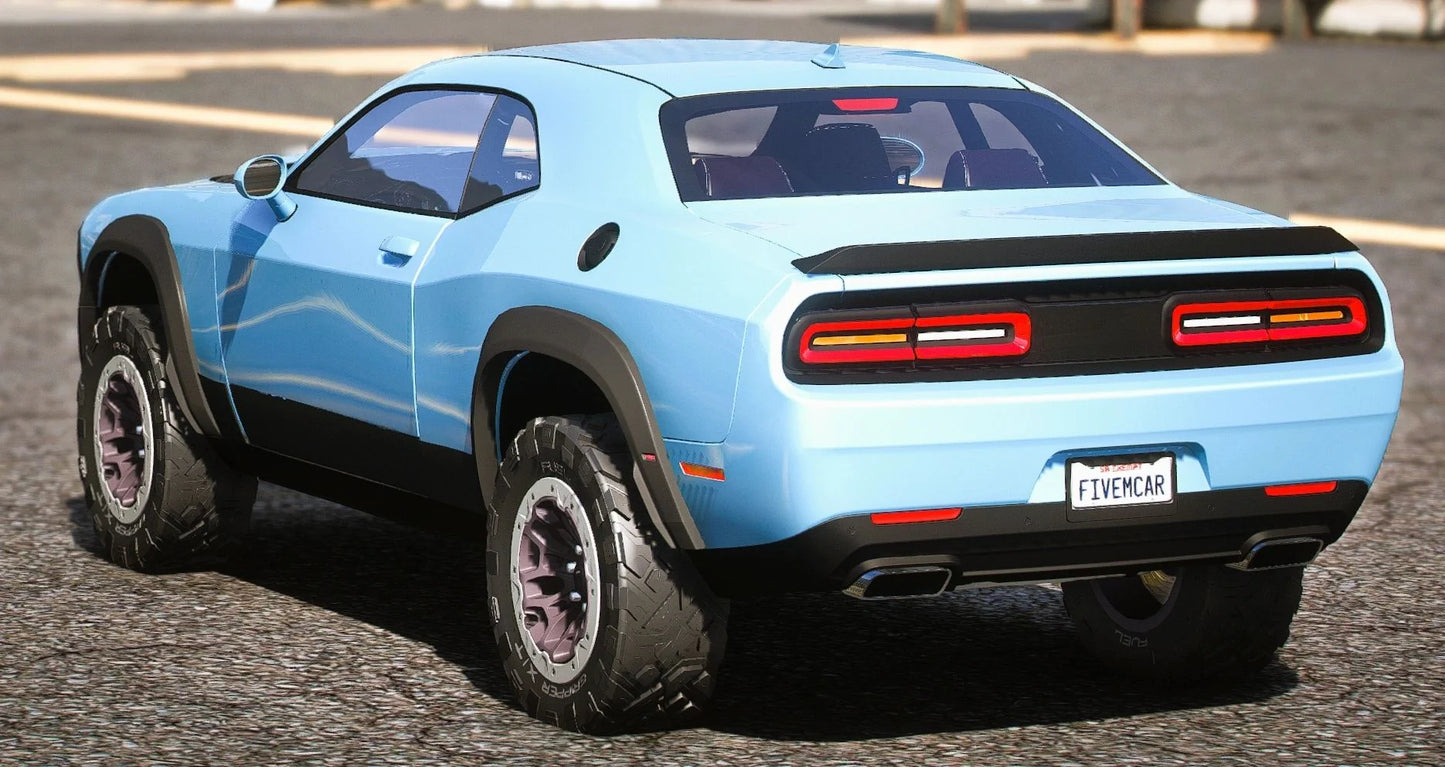 (Debadged) Dodge Challenger TRX | LEO