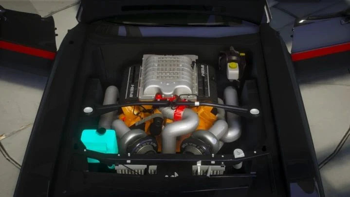 (Debadged) Dodge Challenger Twin Turbo Demon Motor 1200HP | Razer Kobain