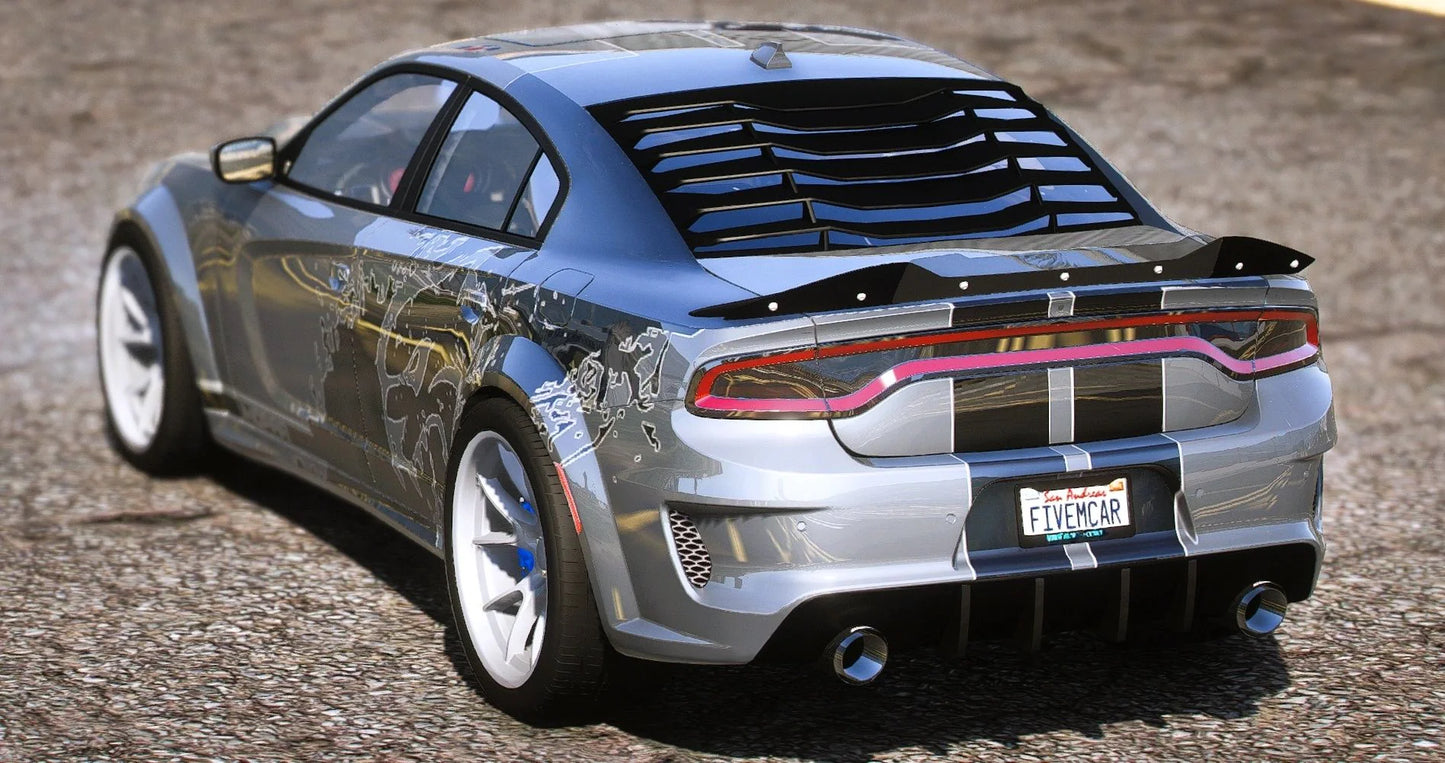 (Debadged) Dodge Charger Red Eye | DDC Cars