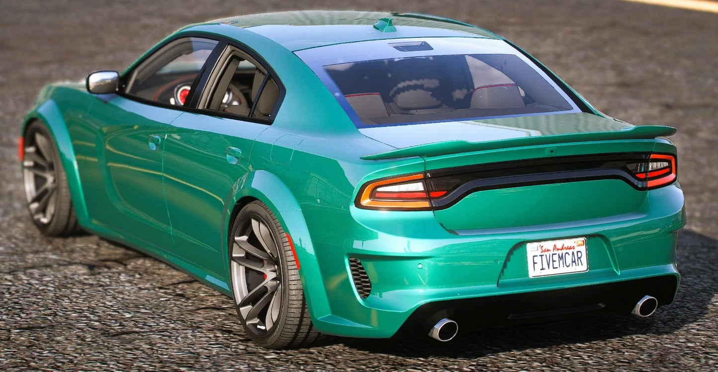 (Debadged) Dodge Charger SRT Hellcat 6 Seater Slider | A1 Customs