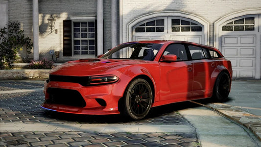 (Debadged) Dodge Charger SRT Wagon Police Modern Lights | NM