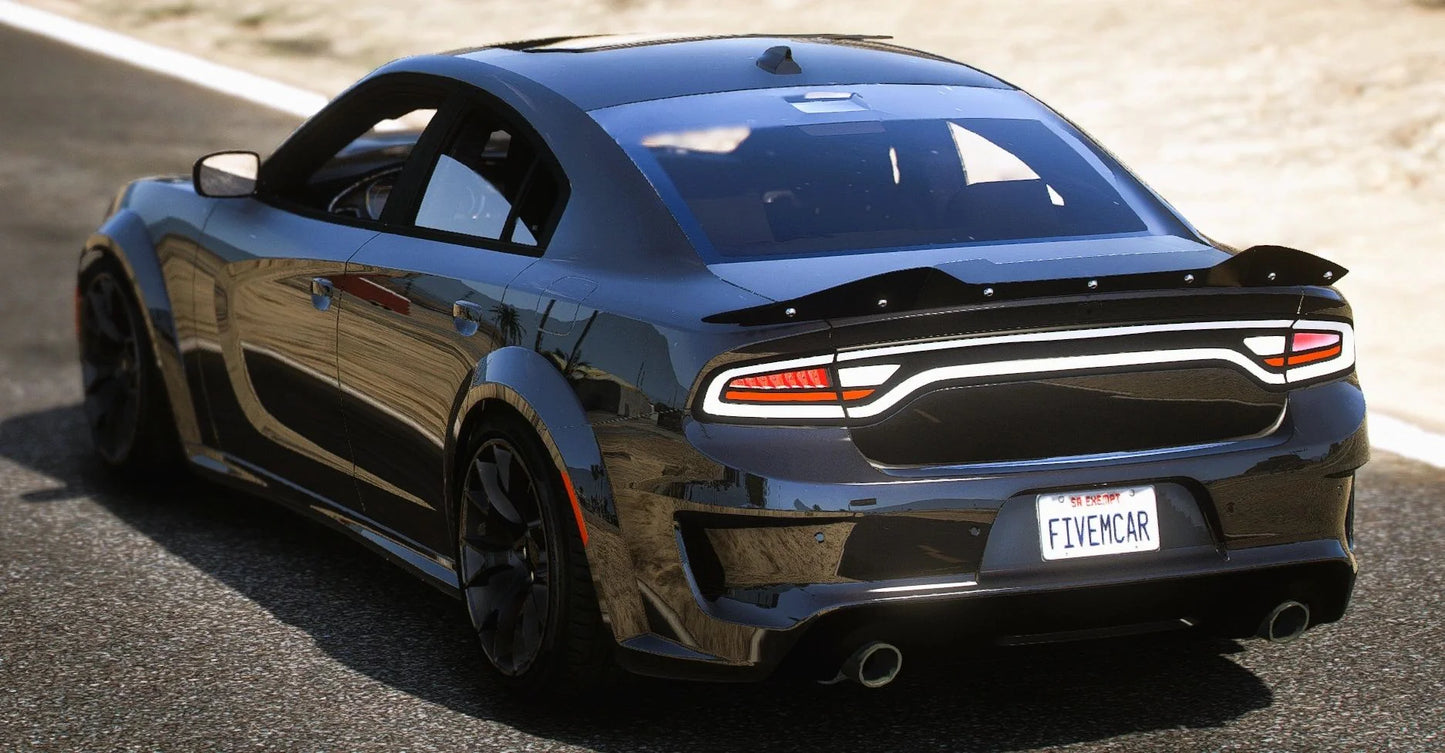 (Debadged) Dodge Charger V12 Trap Z1 | Tee East Customs