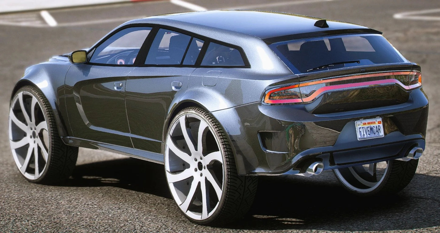 (Debadged) Dodge Hellcat Magnum | Vanz