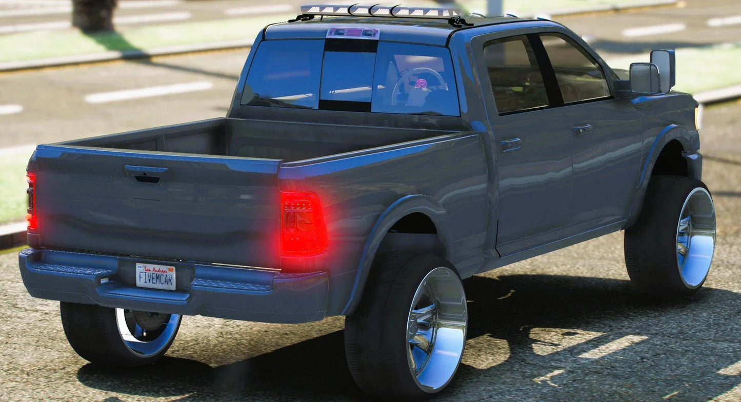(Debadged) Dodge Ram Captain 2022 (Animated Windows) | Rubban