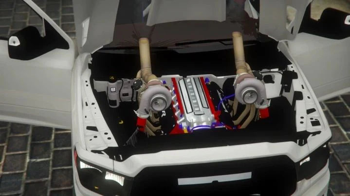 (Debadged) Dodge Ram Drift Truck V10 Swapped Twin Turbo | Razer Kobain