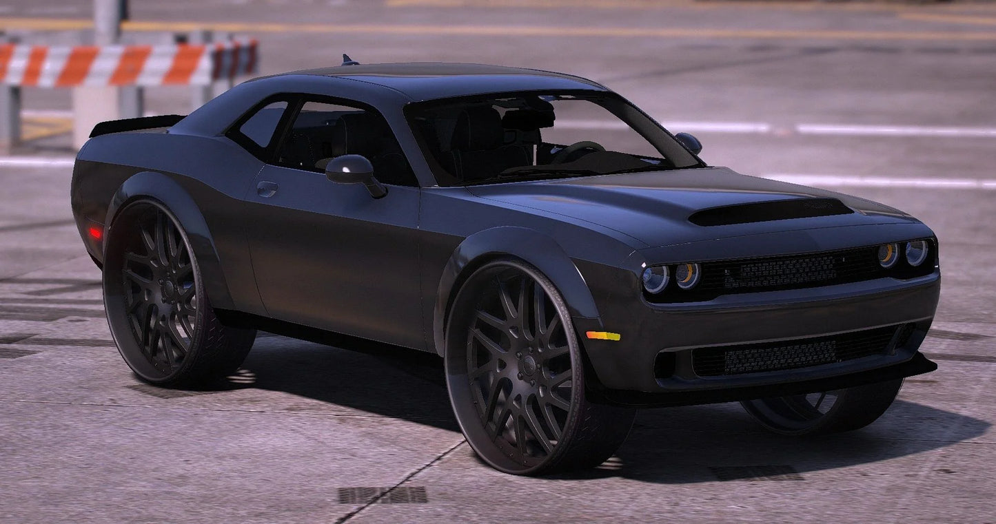 (Debadged) Dodge SRT Demon On Forgiatos | Vexmox