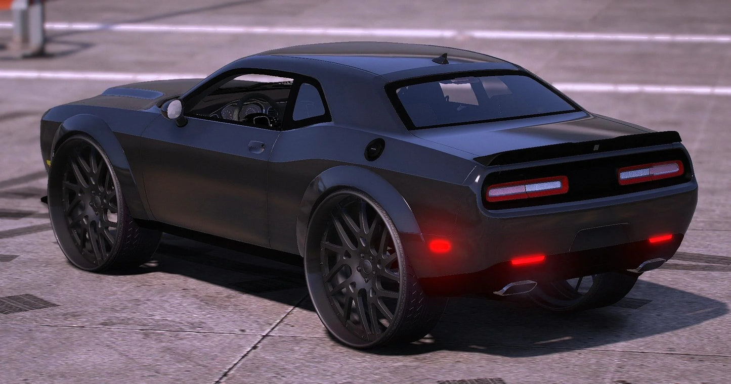 (Debadged) Dodge SRT Demon On Forgiatos | Vexmox