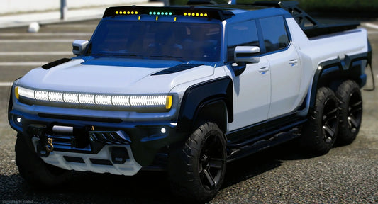 (Debadged) EV HUMMER 6x6 Dirt Mud | Jaggsin