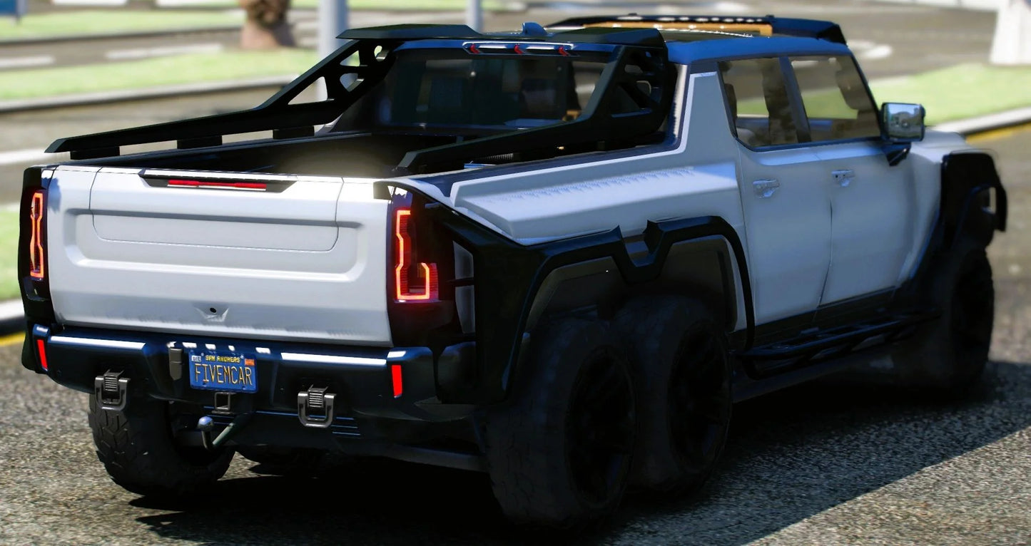 (Debadged) EV HUMMER 6x6 Dirt Mud | Jaggsin