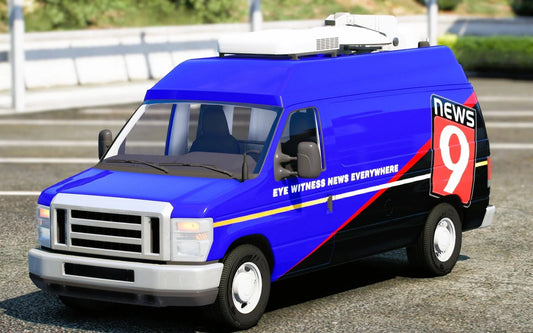 (Debadged) Ford E350 NewsVan (7 Seater) | Grime