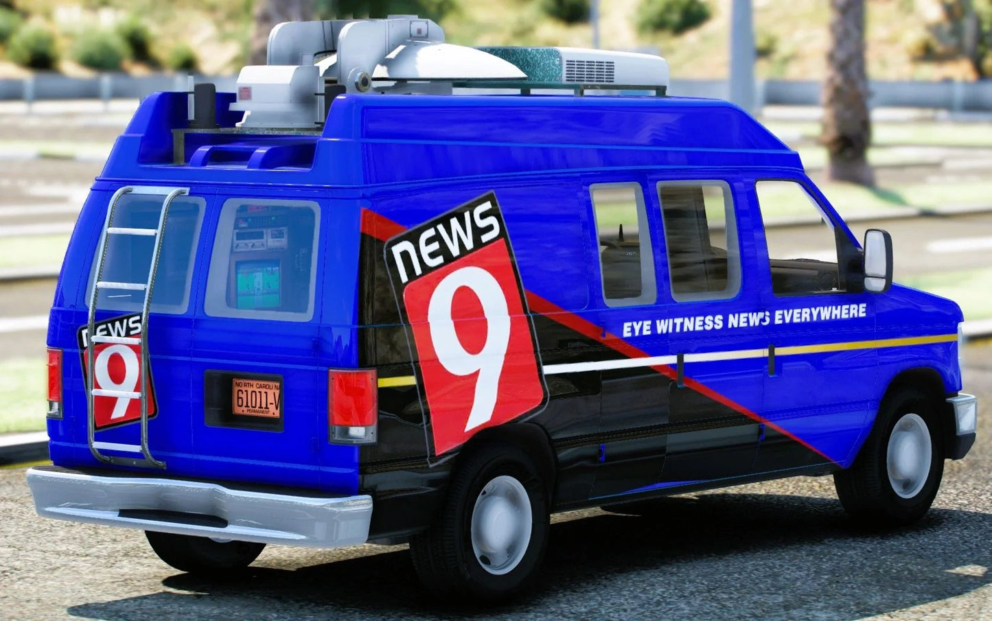 (Debadged) Ford E350 NewsVan (7 Seater) | Grime