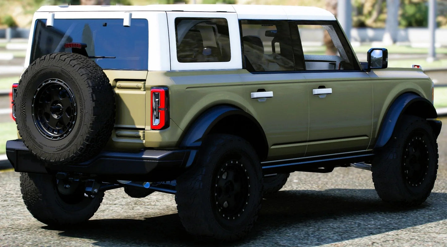 (Debadged) Ford Bronco 4-Door Concept 2021 | Dazu