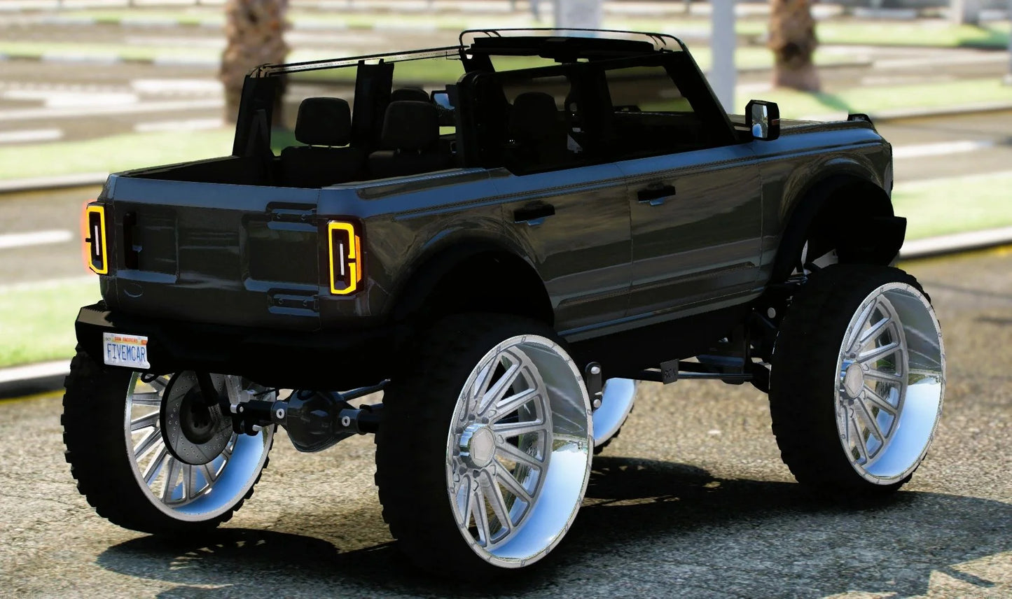 (Debadged) Ford Bronco Type Swag Lifted 2021 Cab | Flexx Gordon