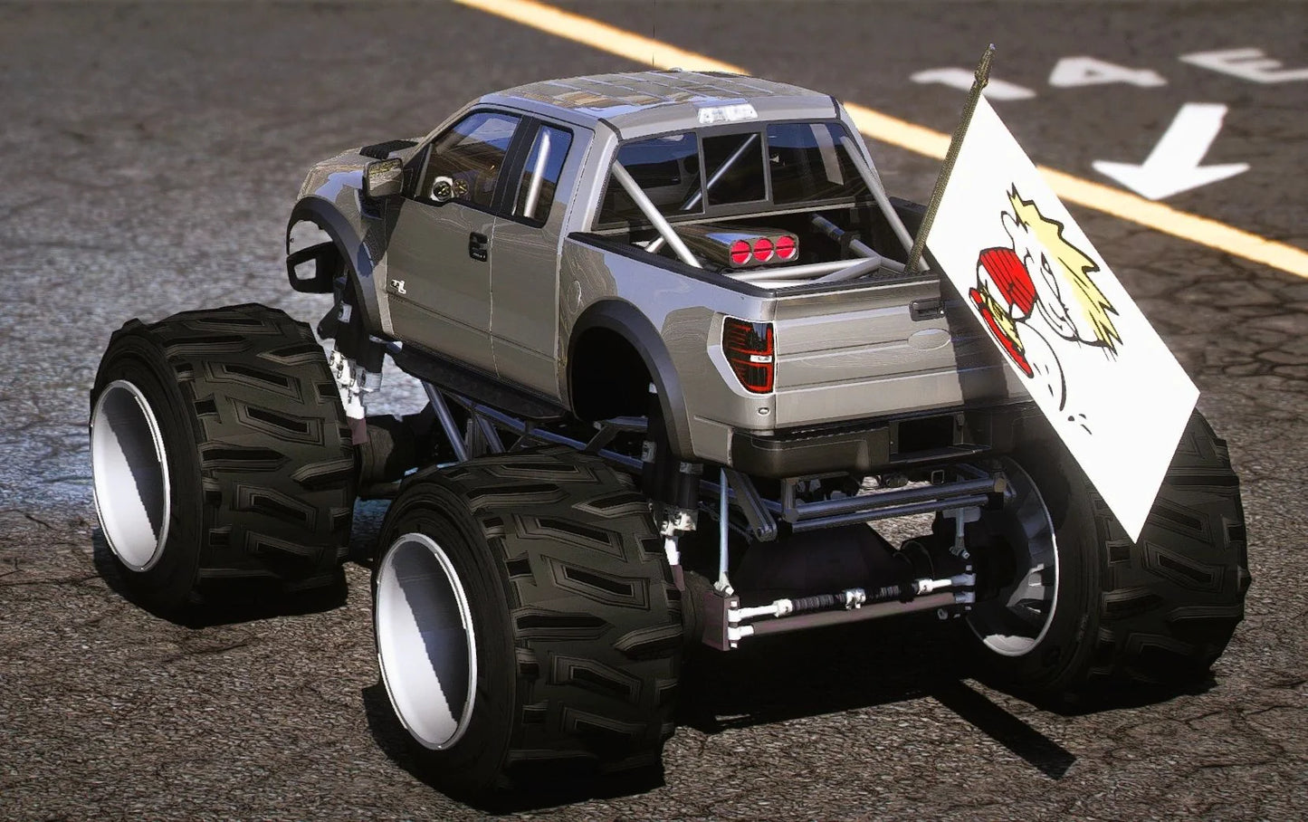 (Debadged) Ford F-150 Raptor Monster Truck | Hemi Customs