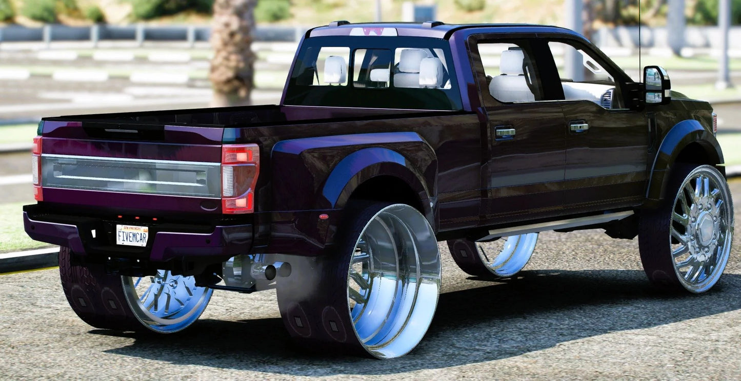 (Debadged) Ford F450 Super Duty Platinum | BSHACK