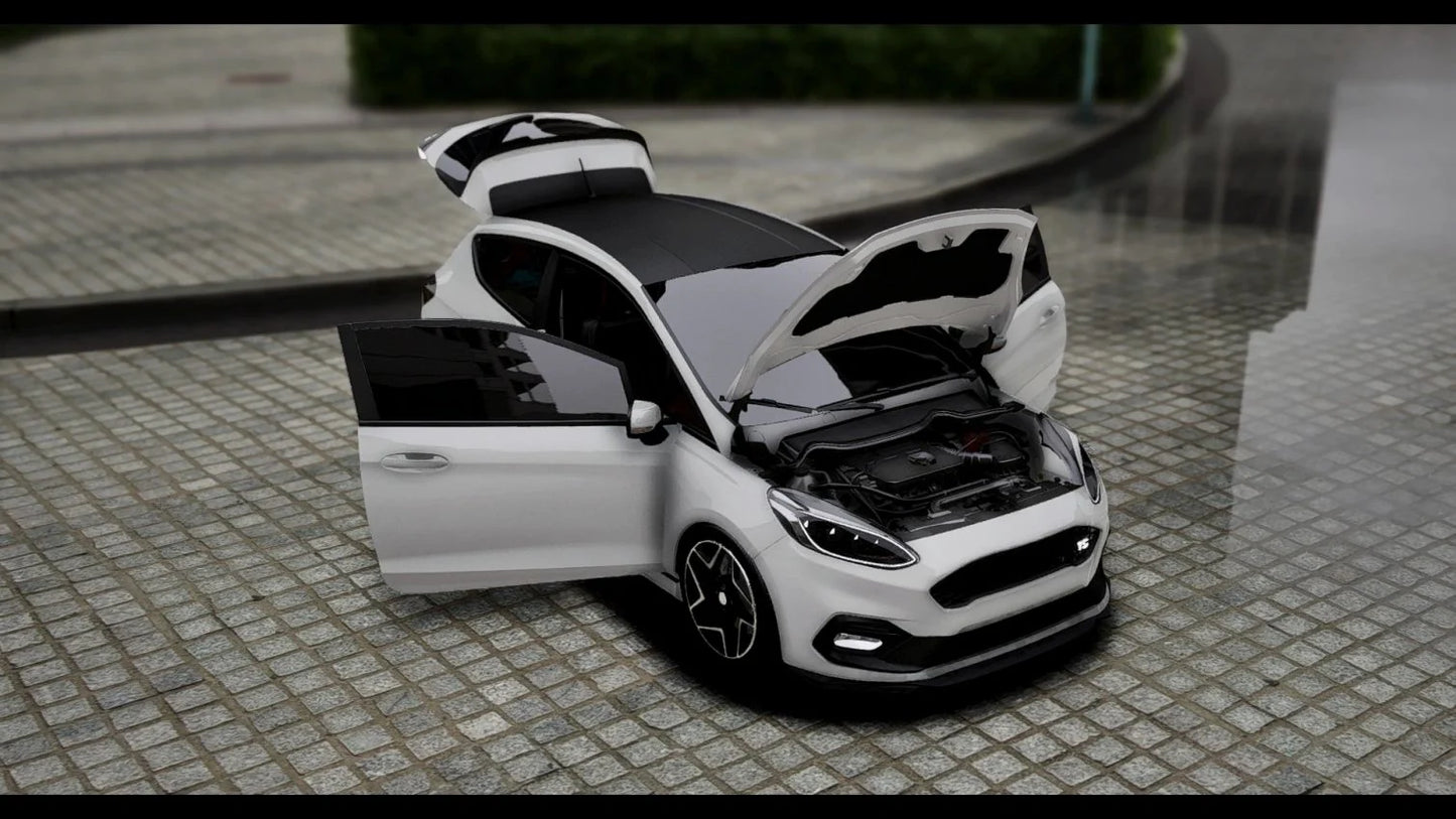 (Debadged) Ford Fiesta ST3 Maxton Design | Hayes