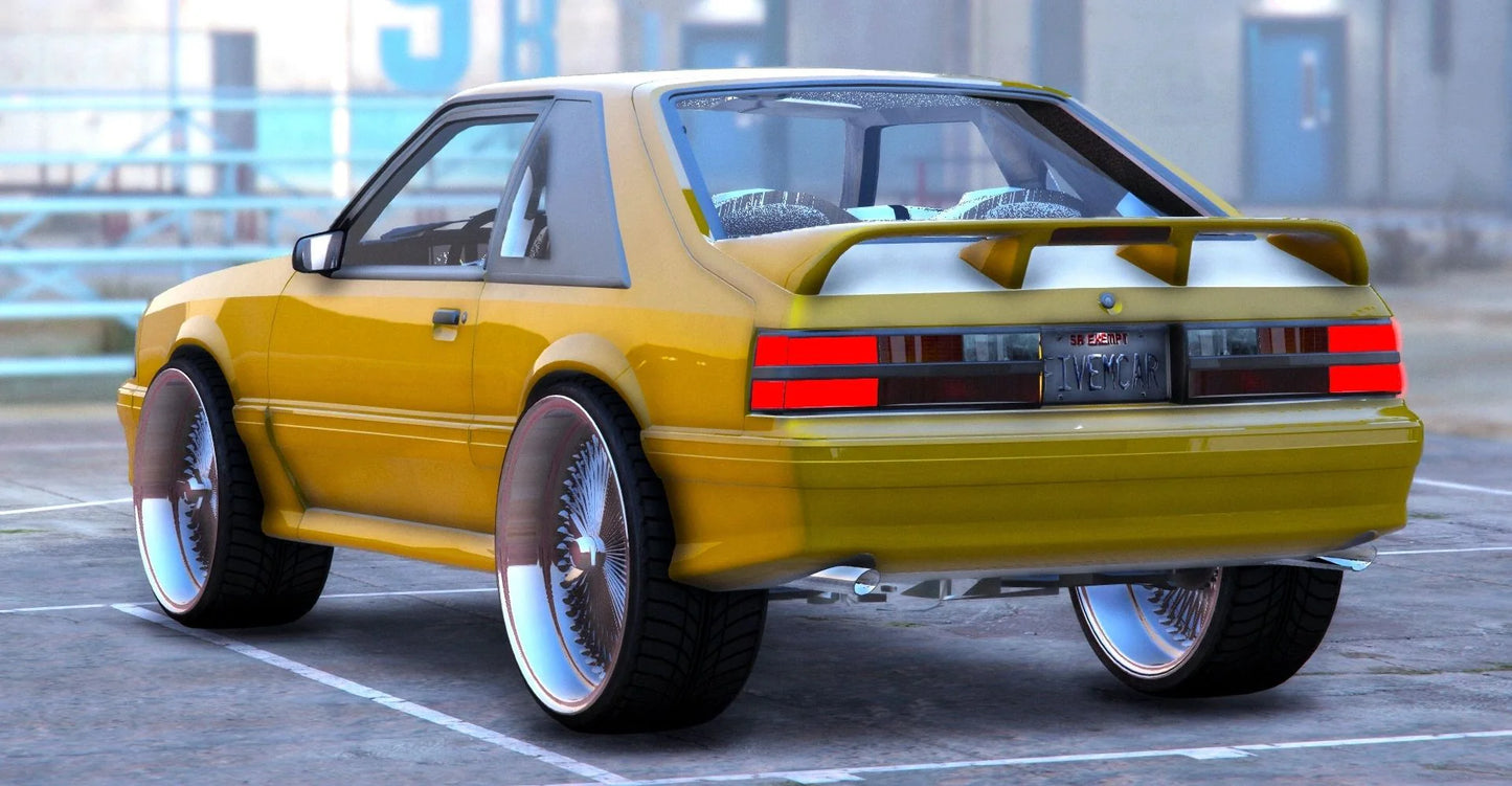 (Debadged) Ford Foxbody Glo Rims | GF Garage