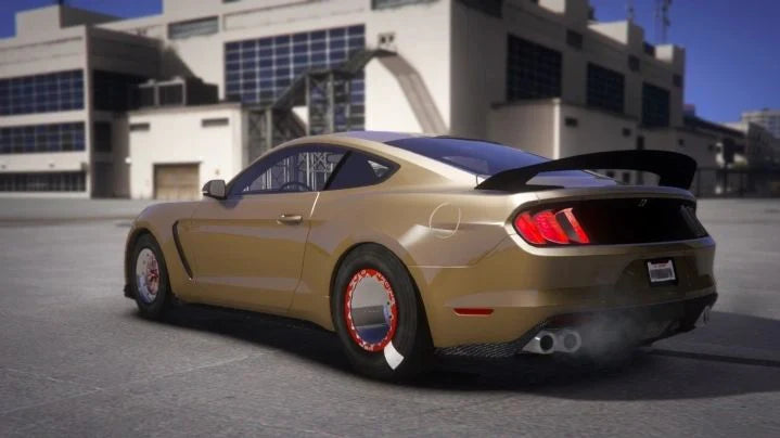 (Debadged) Ford Mustang GT350R Adam LZ Barra Swap Drag | Razer Kobain