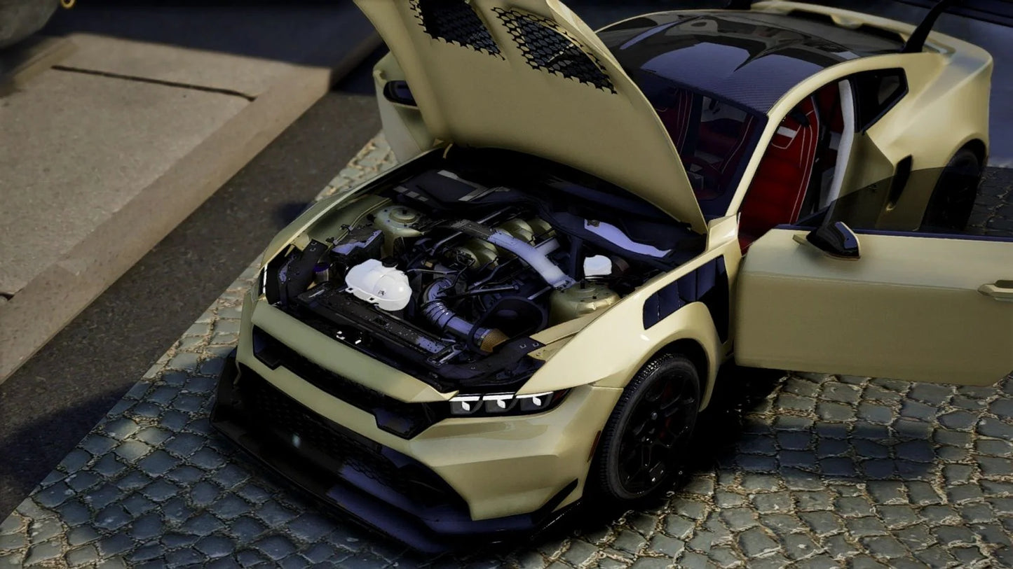 (Debadged) Ford Mustang GTD 2024 | TN Customs